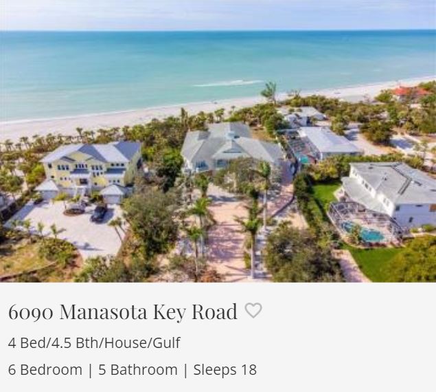 Conch Out Vacation Rentals Manasota Key Realty Englewood